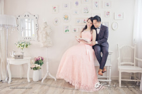 Esther & Kevin (影樓 婚紗攝影．July 2015)