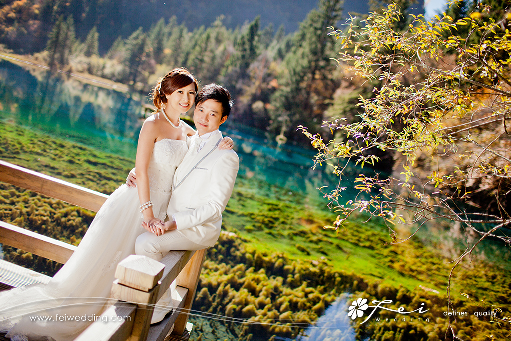 從雪山花海到湖泊瀑布 —— 麗江﹑九寨溝婚紗攝影服務